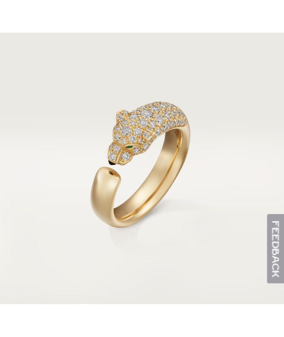 CARTIER Кольцо из желтого золота, фото 5