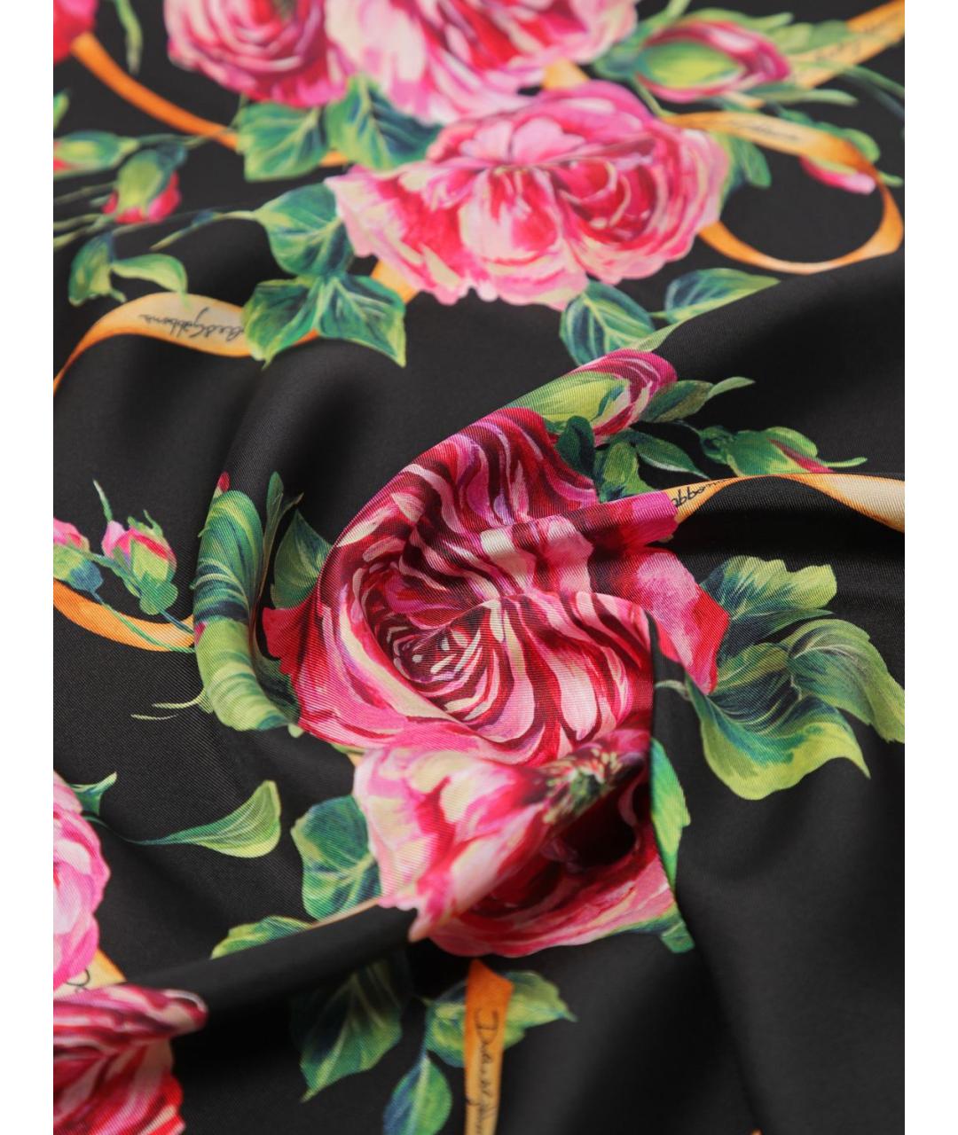 DOLCE&GABBANA Мульти шелковый платок, фото 3