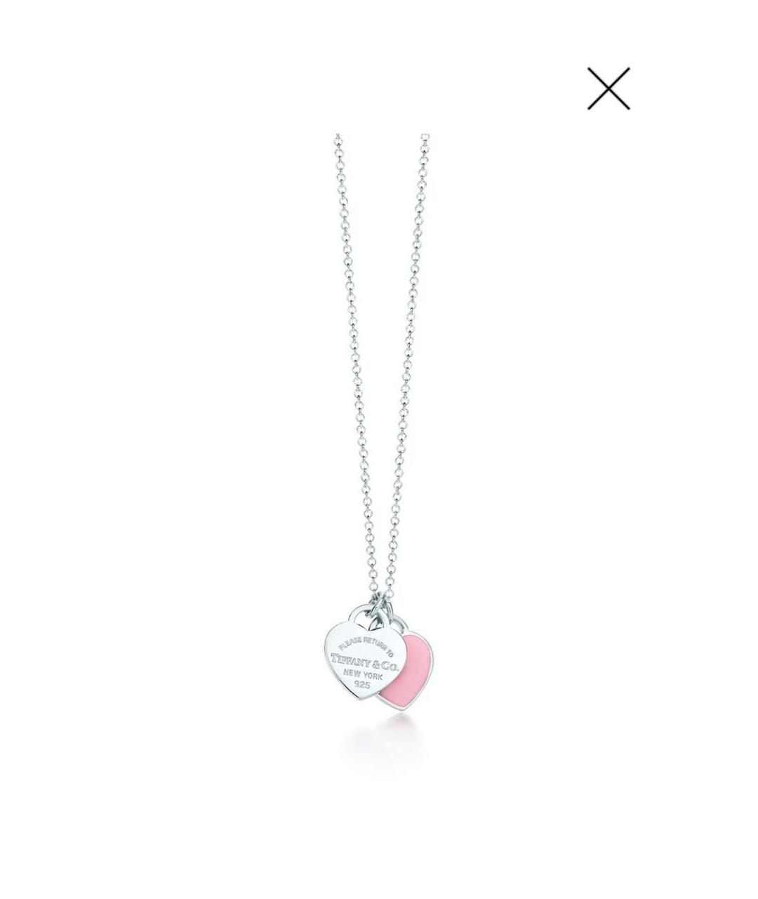 TIFFANY&CO Серебряная подвеска, фото 3