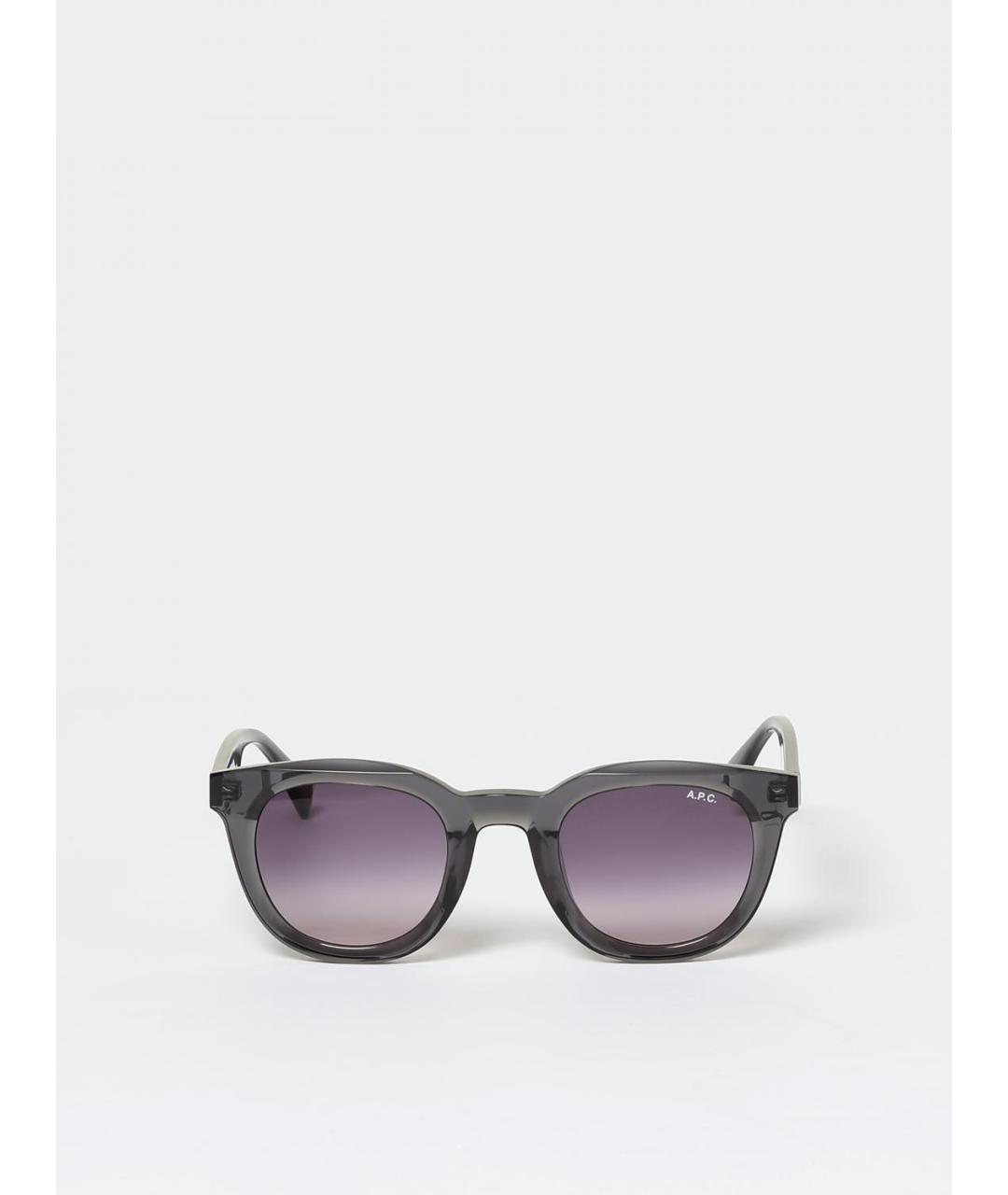 A.P.C. Черные солнцезащитные очки, фото 3