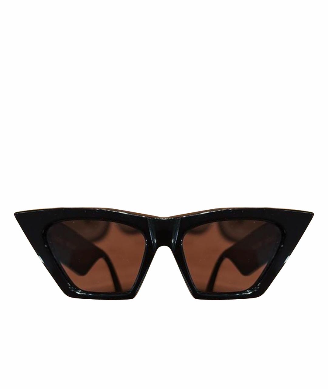 PHOEBE PHILO Черные пластиковые солнцезащитные очки, фото 1