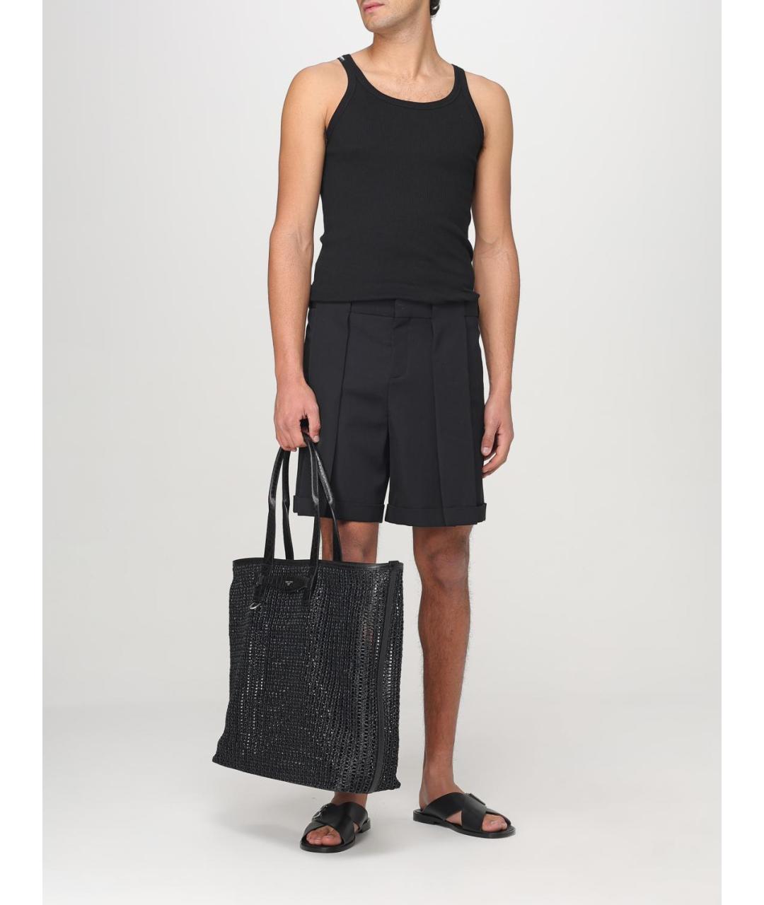 DOLCE&GABBANA Черная сумка тоут, фото 2