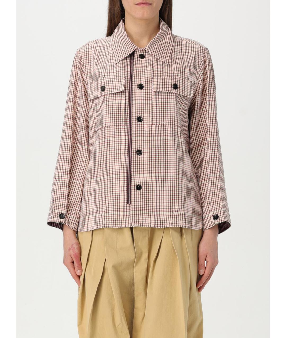 BOTTEGA VENETA Розовая вискозная рубашка, фото 2