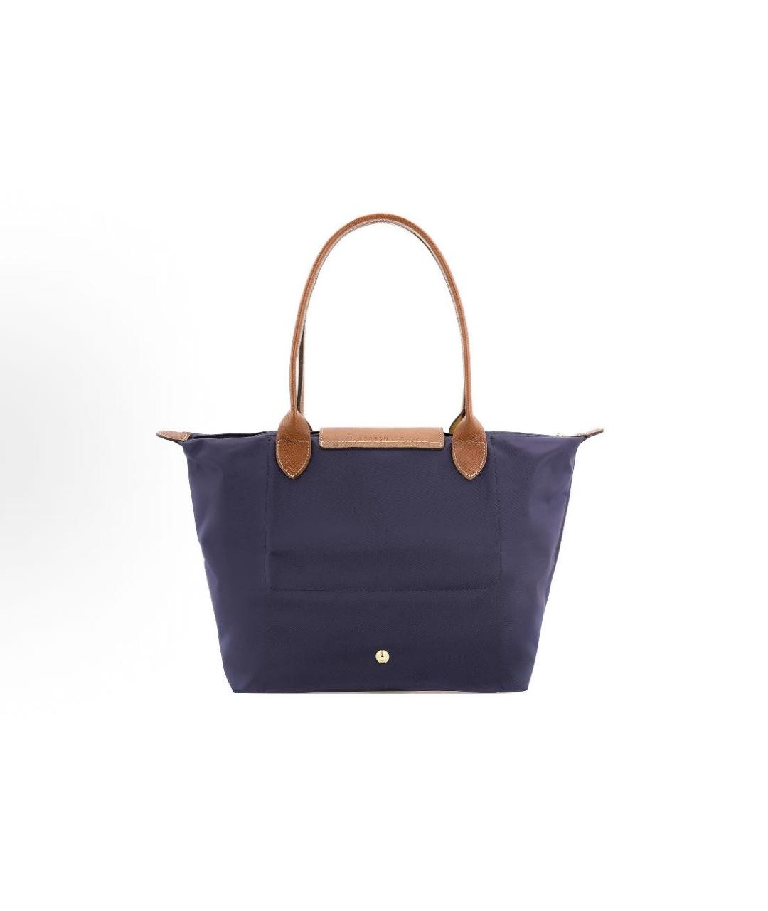 LONGCHAMP Темно-синяя сумка тоут, фото 3