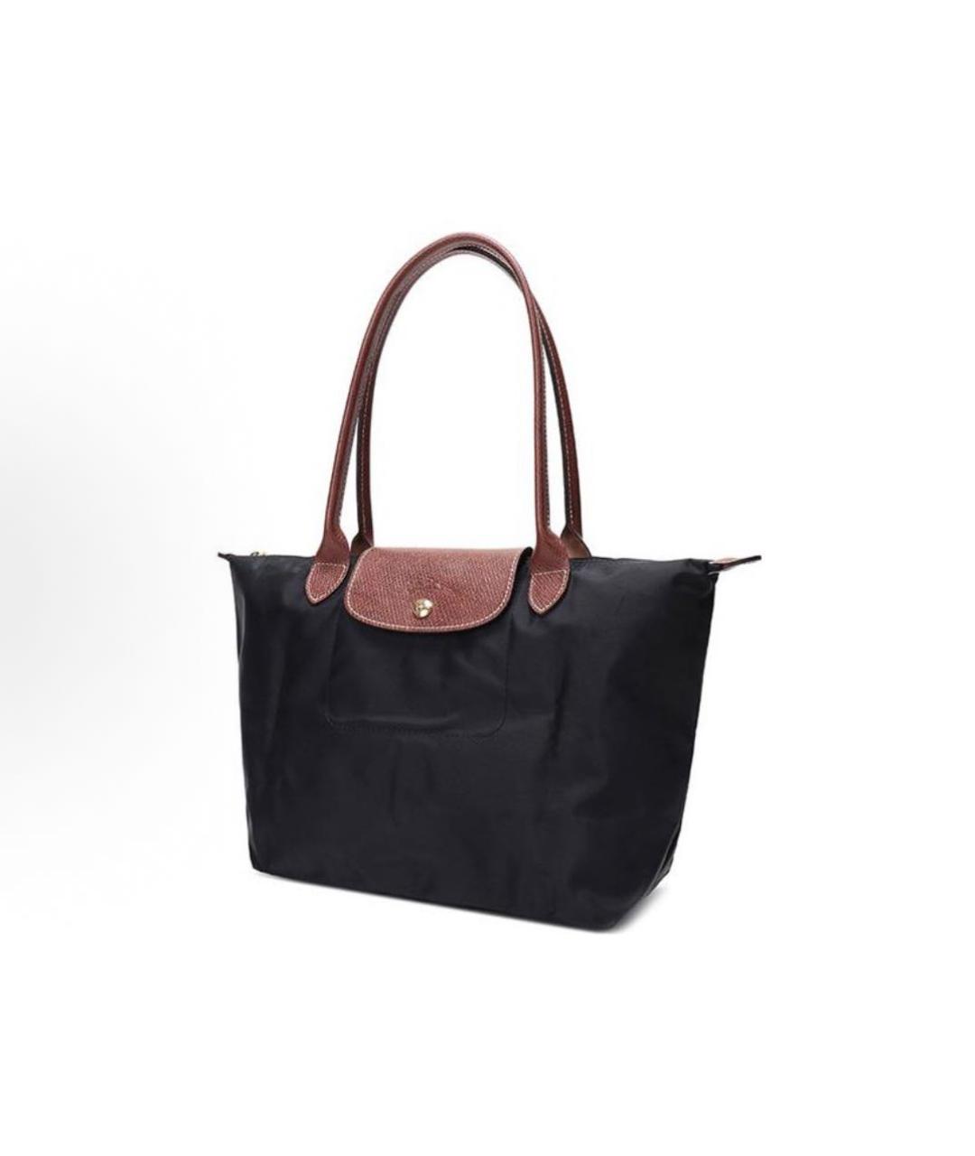 LONGCHAMP Черная сумка тоут, фото 2