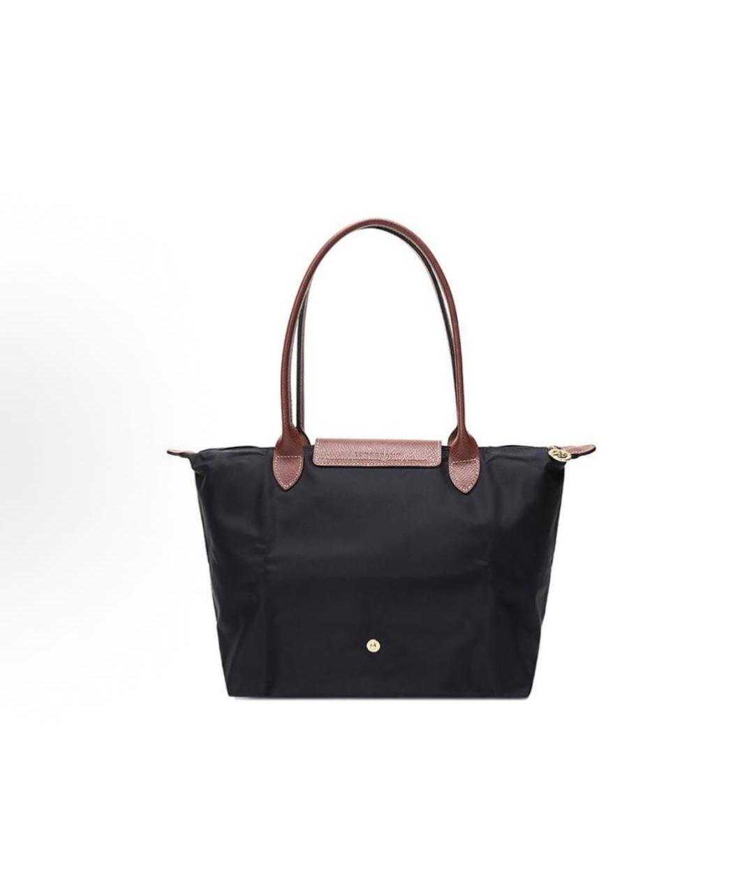 LONGCHAMP Черная сумка тоут, фото 3