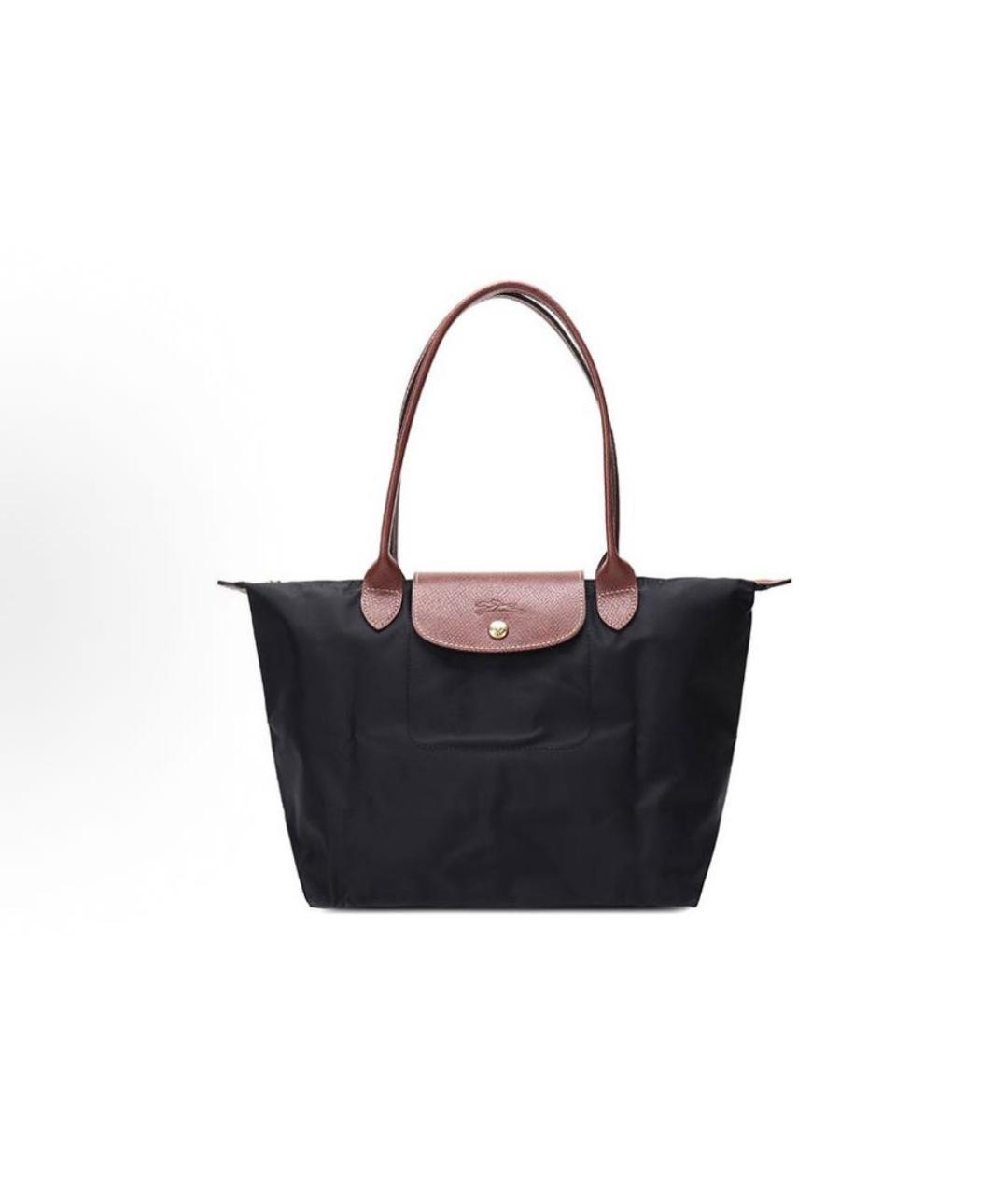 LONGCHAMP Черная сумка тоут, фото 4
