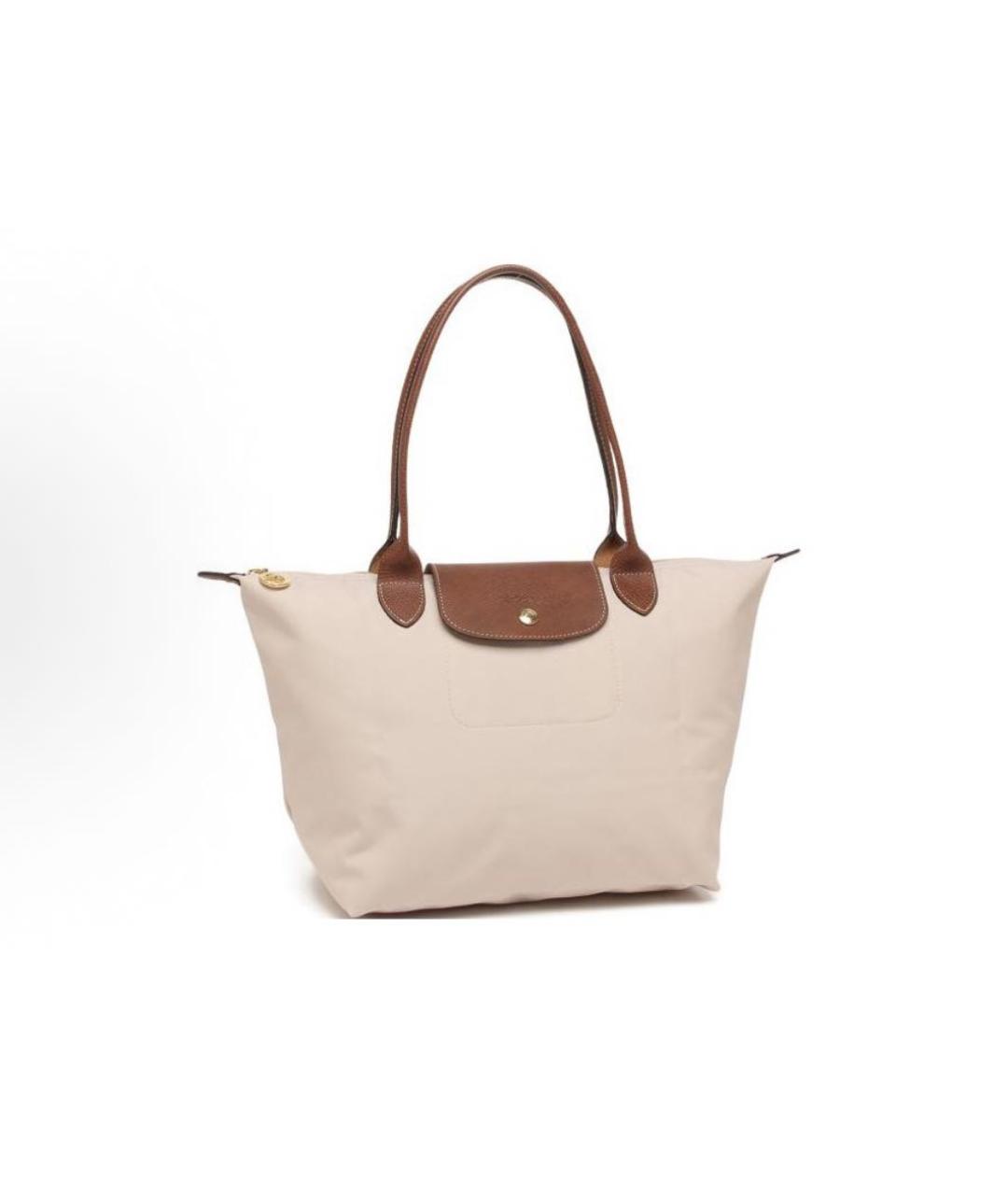 LONGCHAMP Белая сумка тоут, фото 3