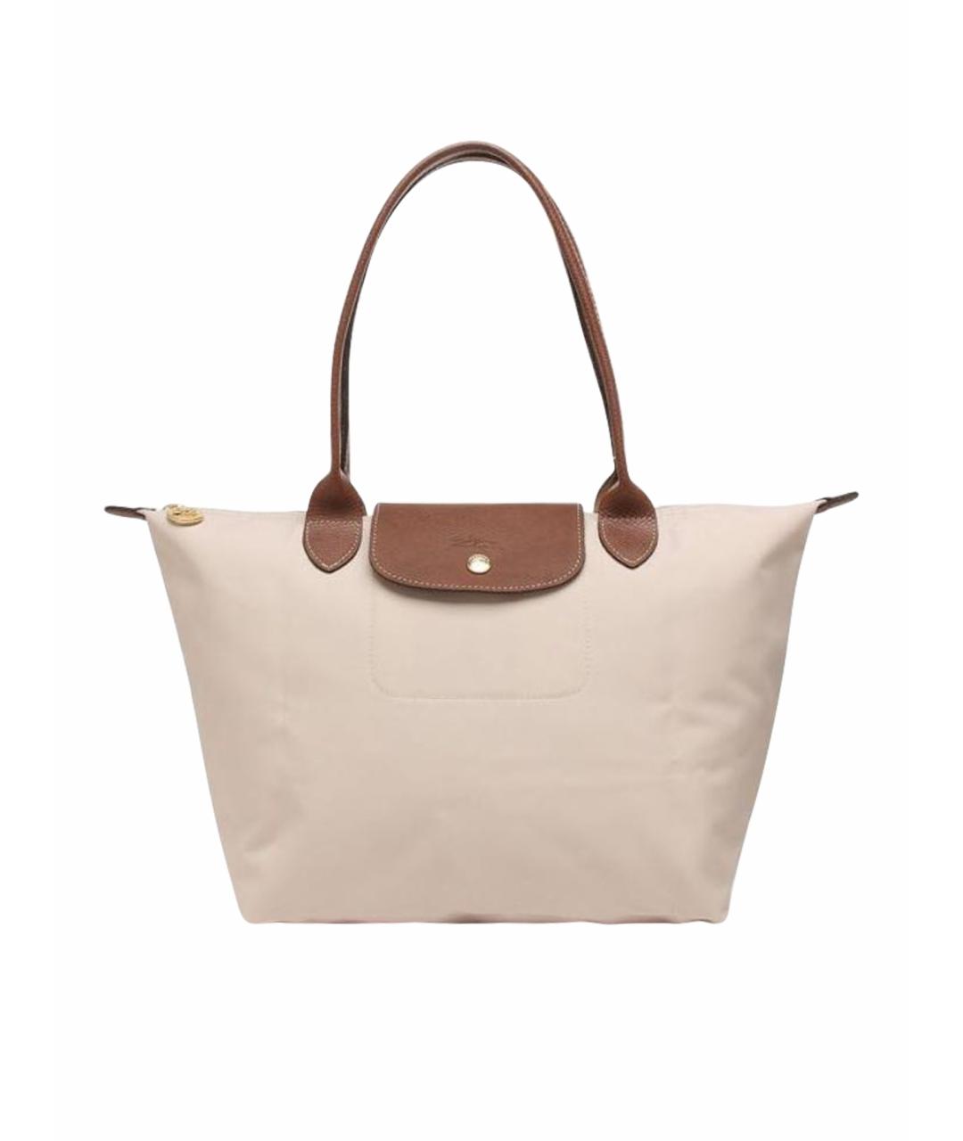 LONGCHAMP Белая сумка тоут, фото 1