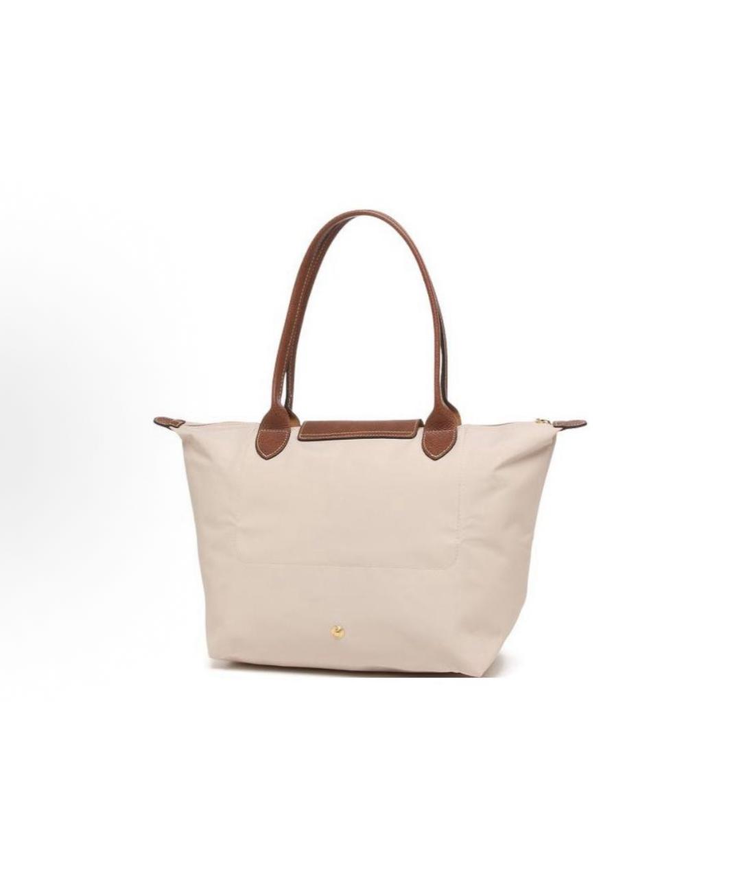 LONGCHAMP Белая сумка тоут, фото 2