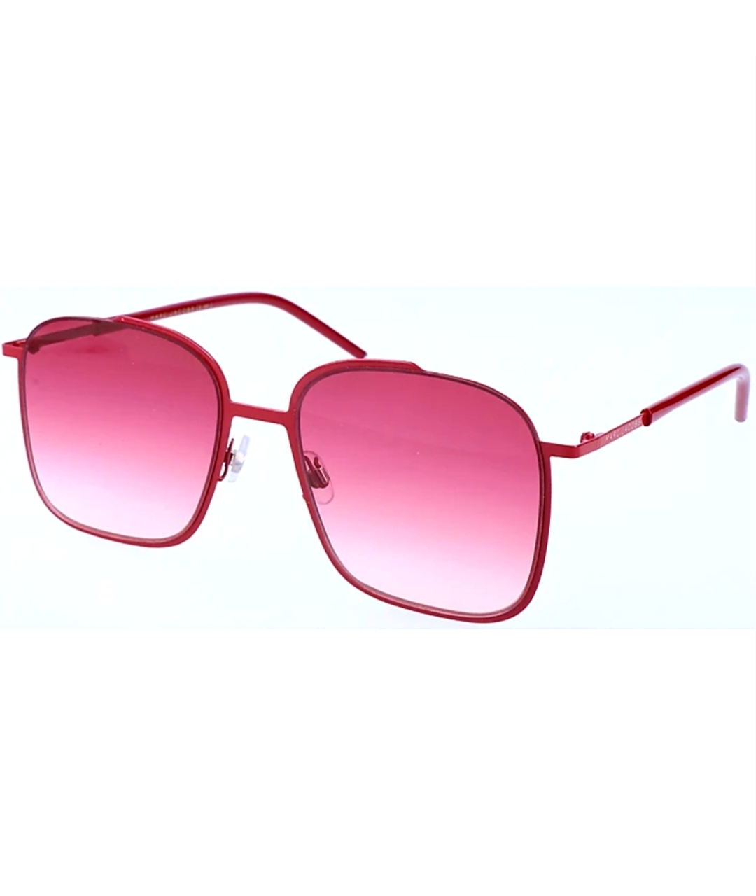 MARC JACOBS Бордовые металлические солнцезащитные очки, фото 1