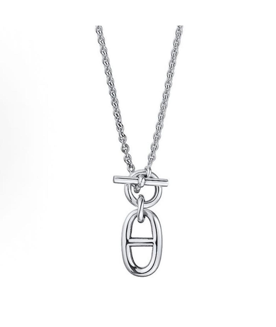 HERMES Серебряная серебряная подвеска, фото 4