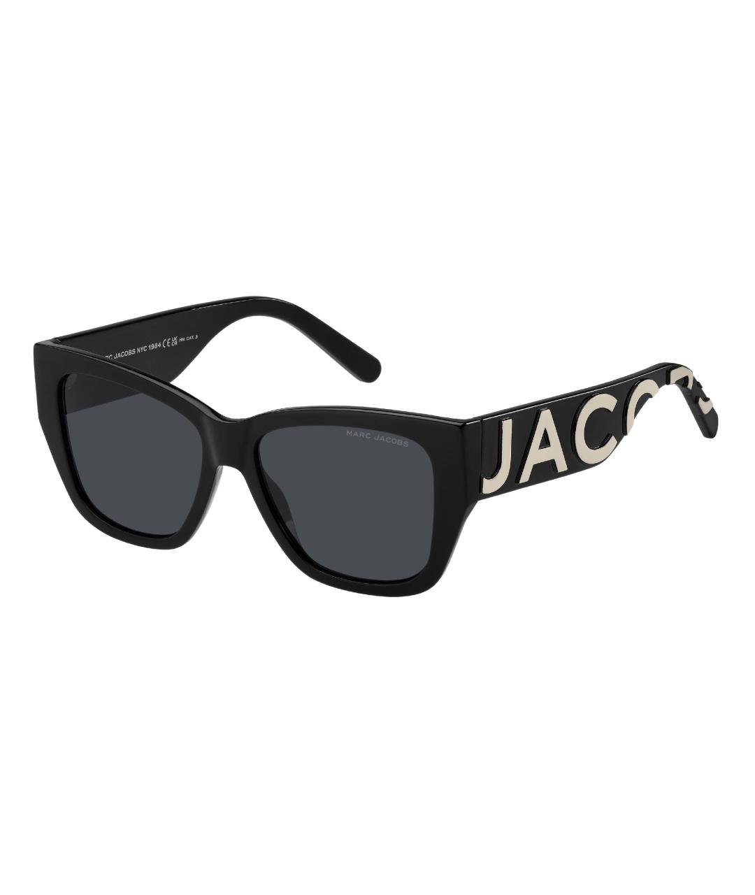 MARC JACOBS Черные пластиковые солнцезащитные очки, фото 1