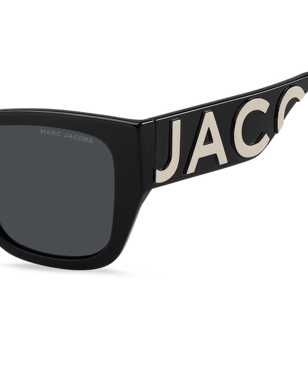 MARC JACOBS Черные пластиковые солнцезащитные очки, фото 3