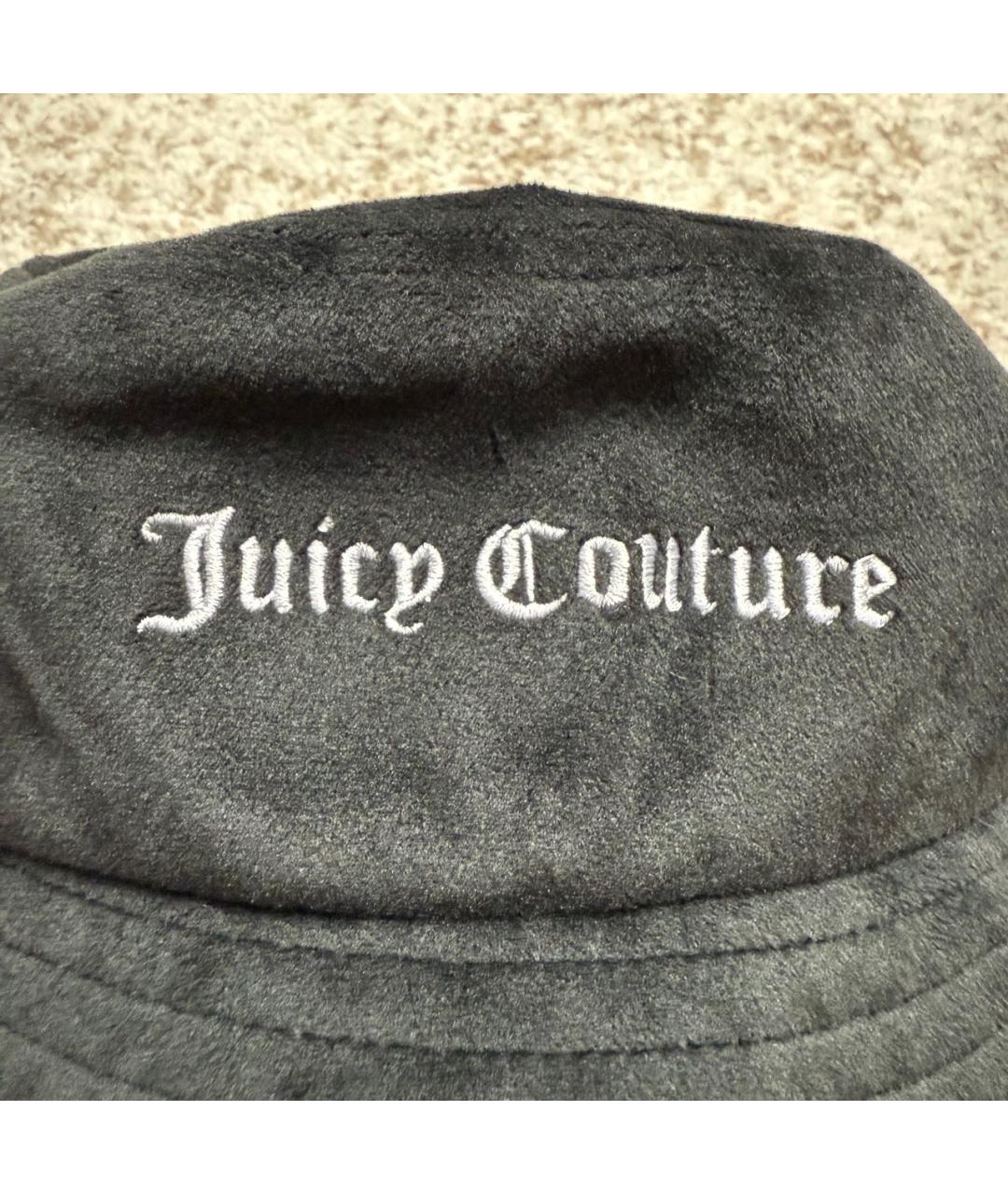 JUICY COUTURE Черная хлопковая панама, фото 2