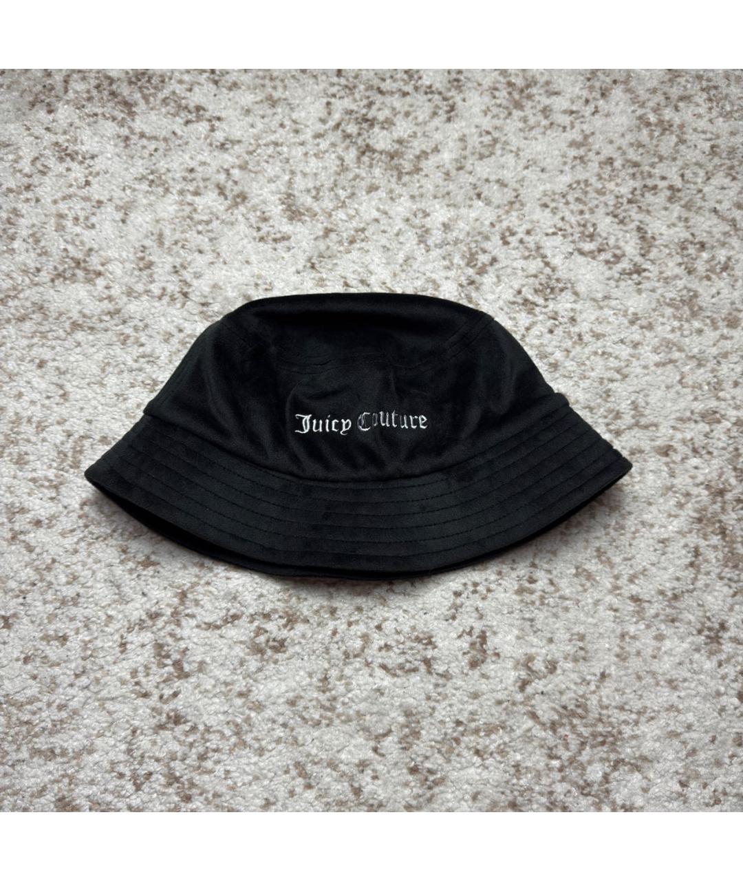 JUICY COUTURE Черная хлопковая панама, фото 4