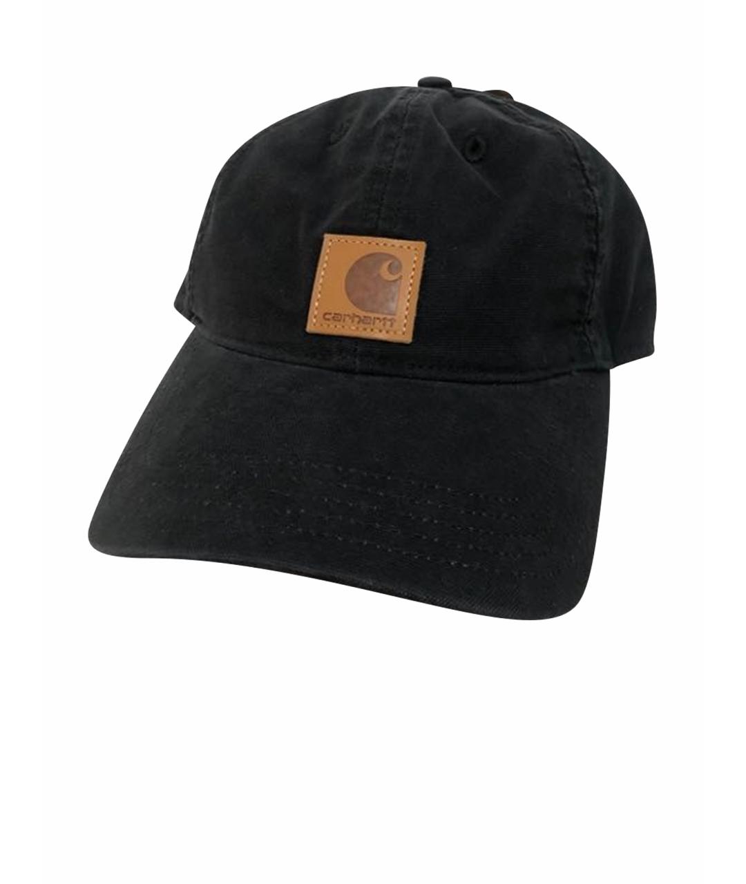 CARHARTT Черная хлопковая кепка/бейсболка, фото 1