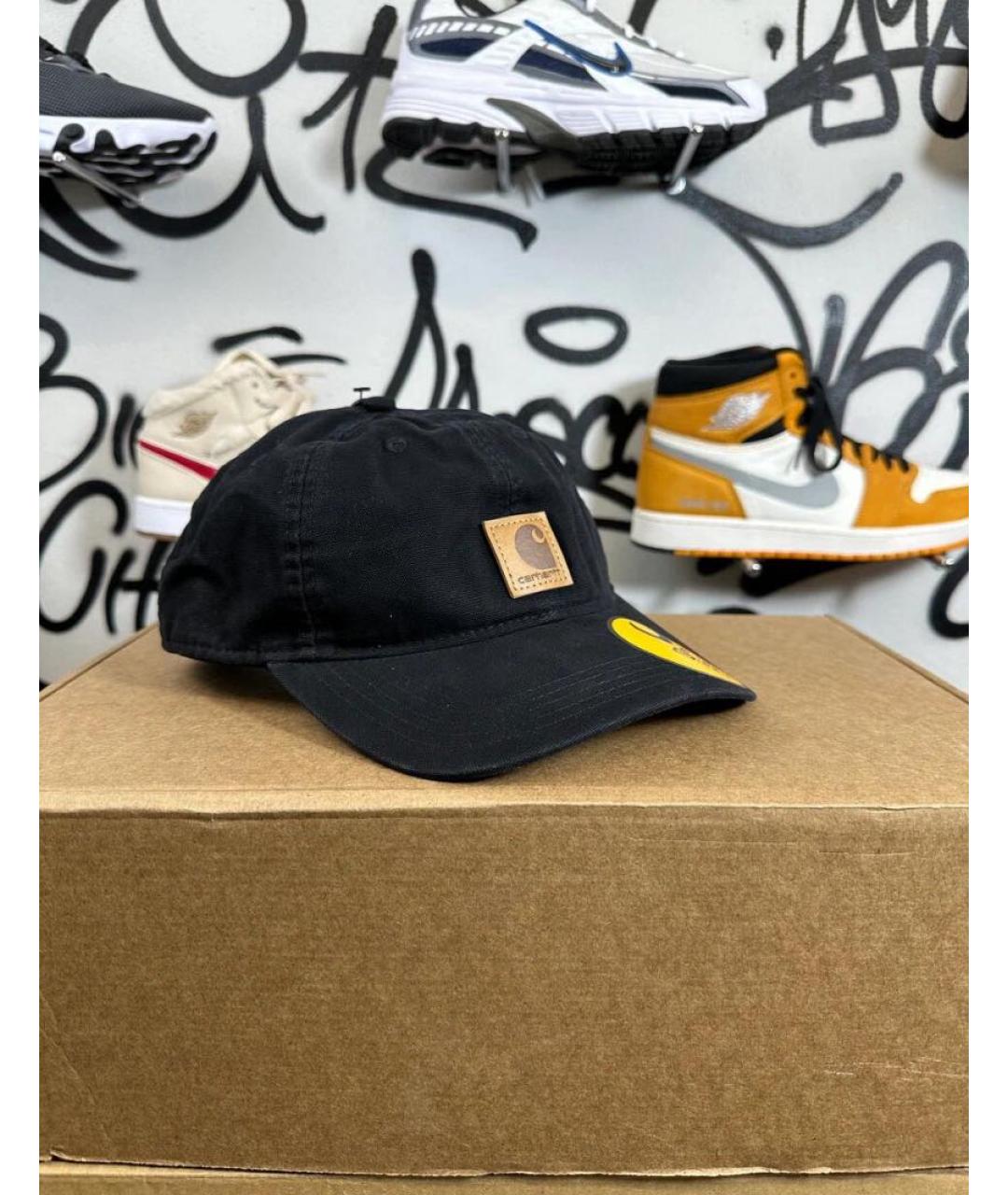 CARHARTT Черная хлопковая кепка/бейсболка, фото 4