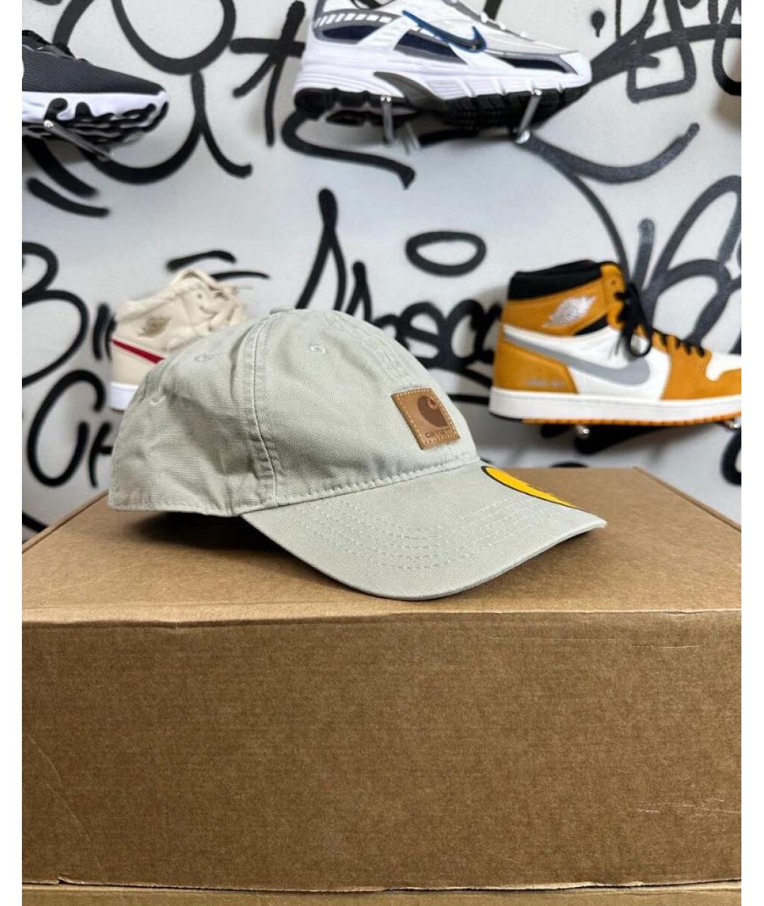 CARHARTT Серая хлопковая кепка/бейсболка, фото 2