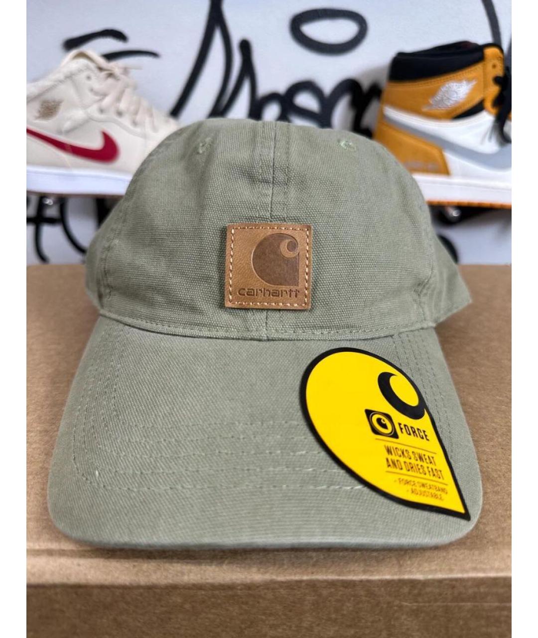 CARHARTT Хаки хлопковая кепка/бейсболка, фото 3