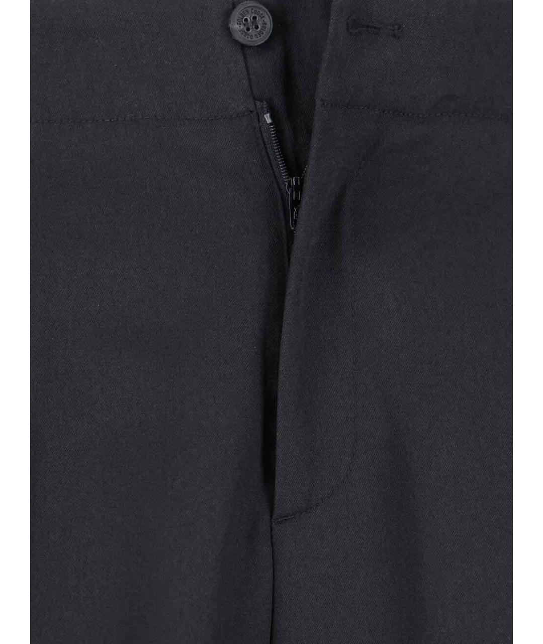 GOLDEN GOOSE DELUXE BRAND Черные хлопковые повседневные брюки, фото 5