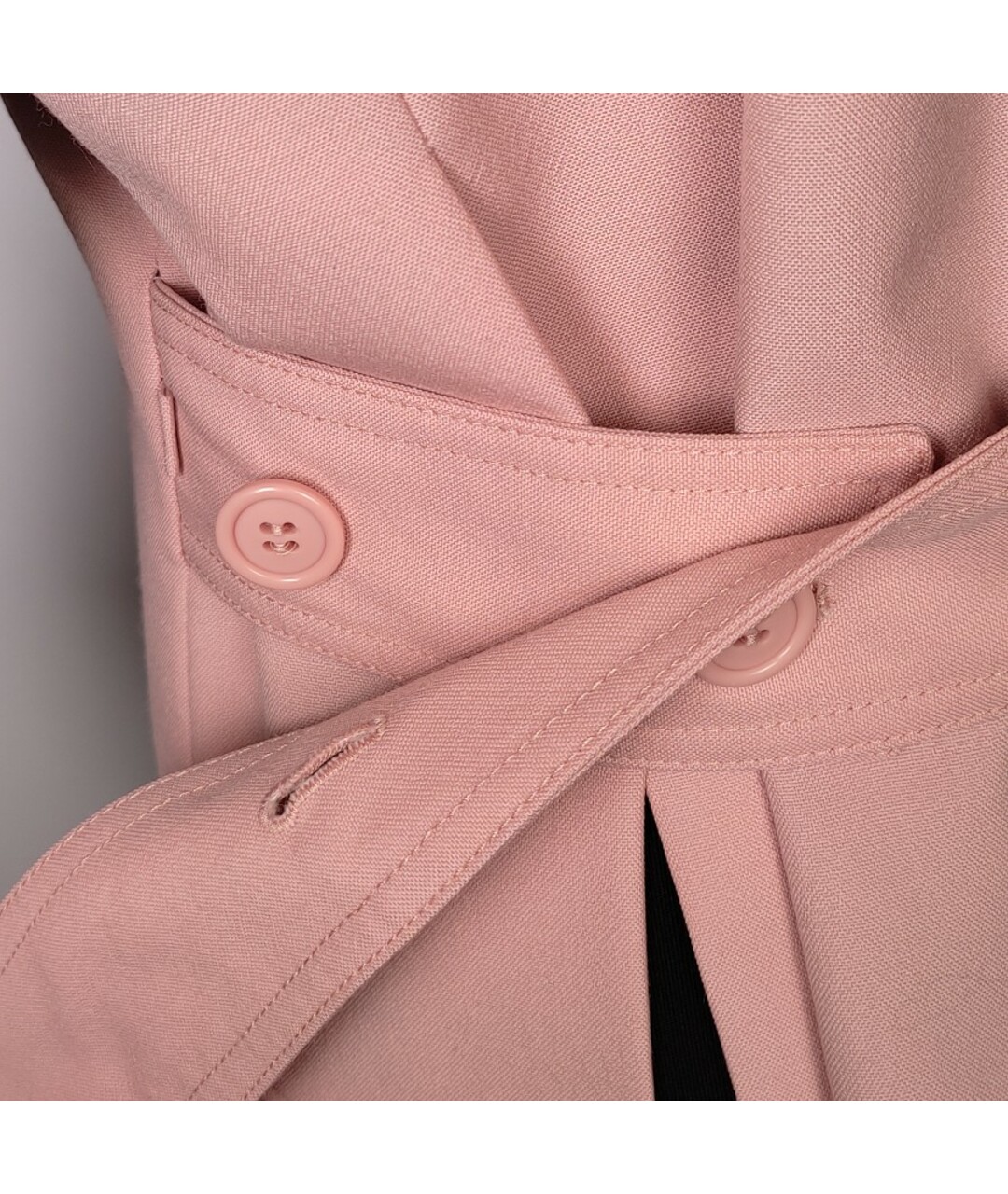 CELINE PRE-OWNED Розовый шерстяной жакет/пиджак, фото 4