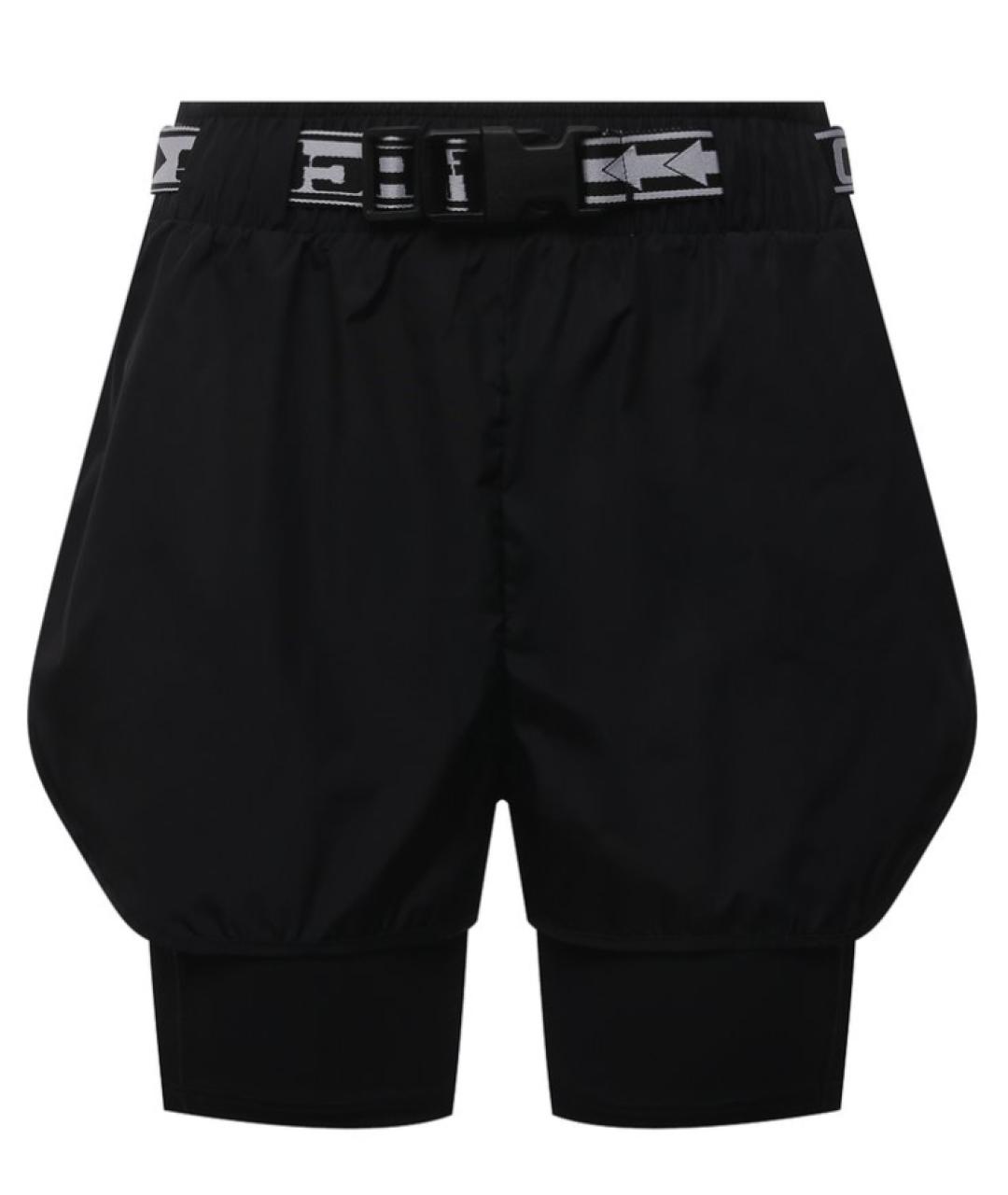 OFF-WHITE Черные шорты, фото 1