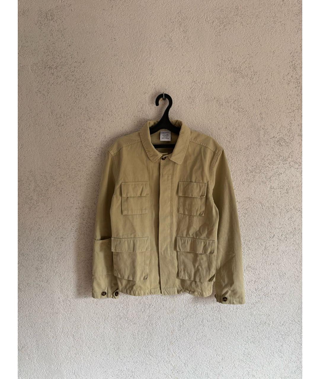 VETEMENTS Бежевая хлопковая куртка, фото 5