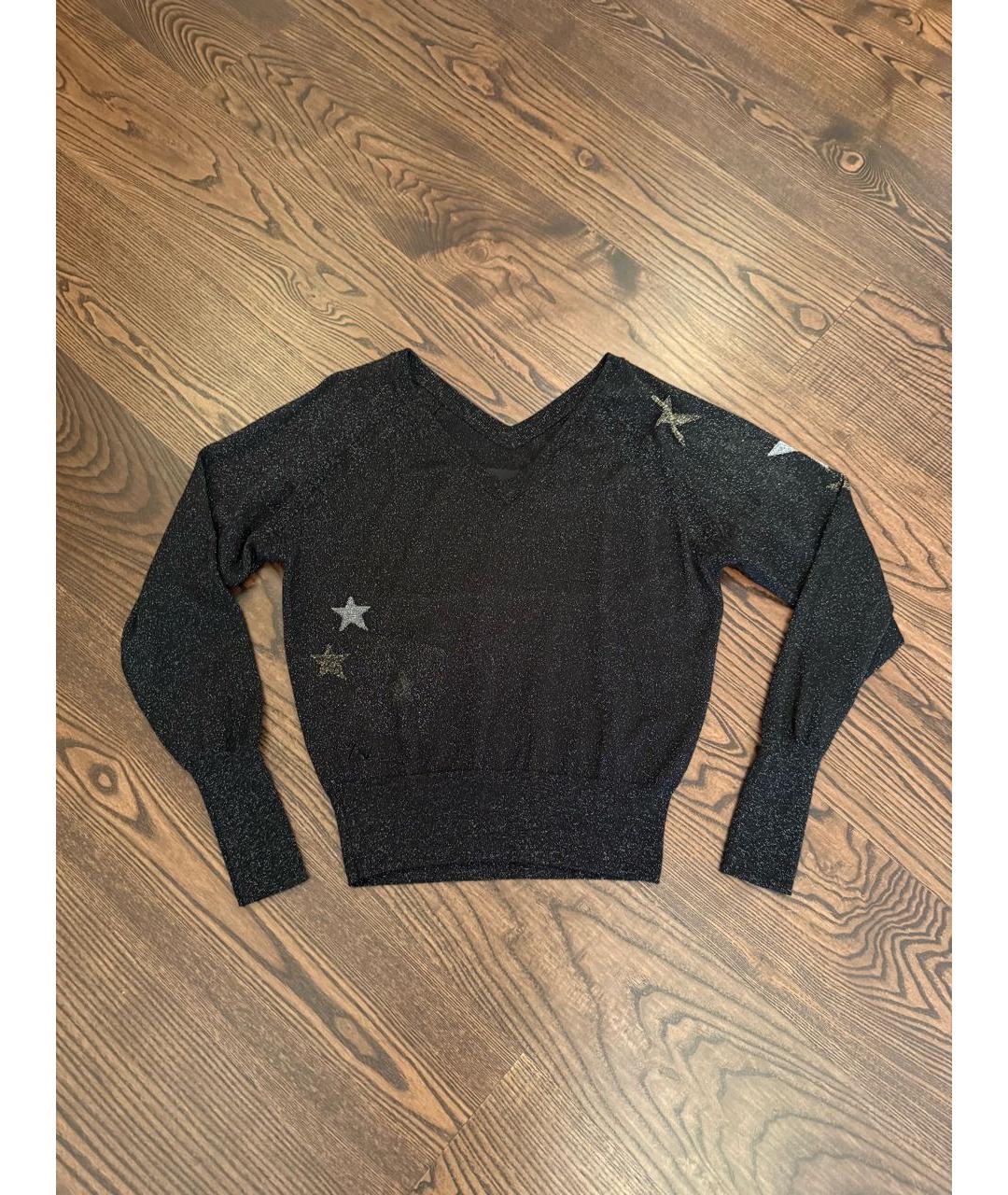 ZADIG & VOLTAIRE Черный шерстяной джемпер / свитер, фото 6