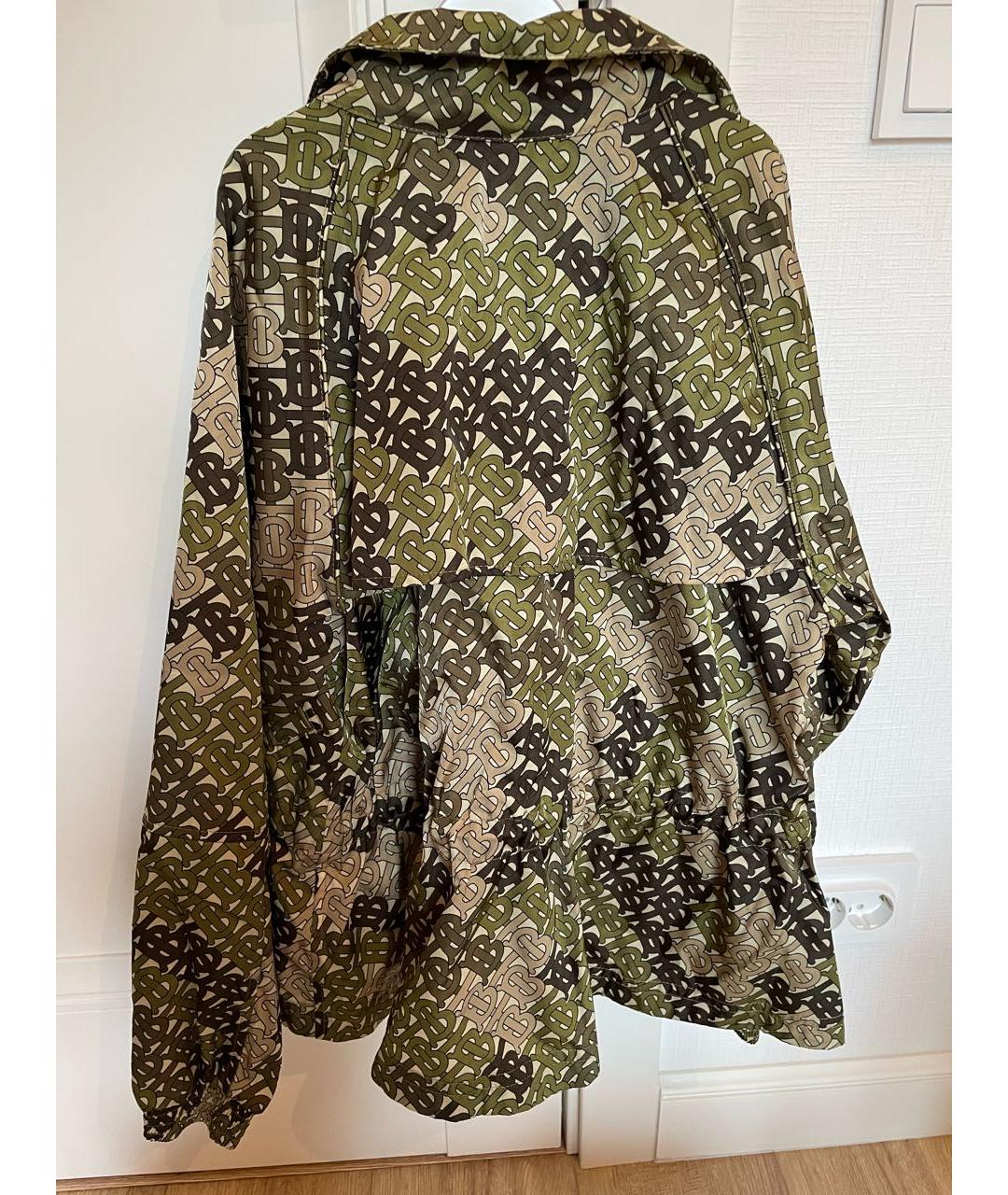 BURBERRY Хаки куртка, фото 3
