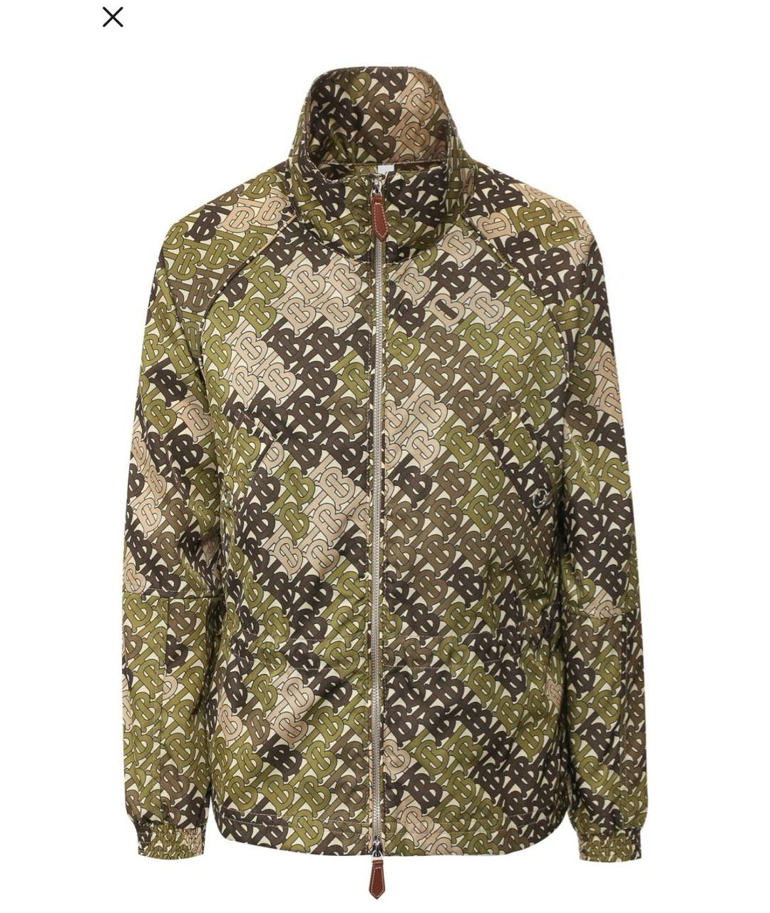 BURBERRY Хаки куртка, фото 8