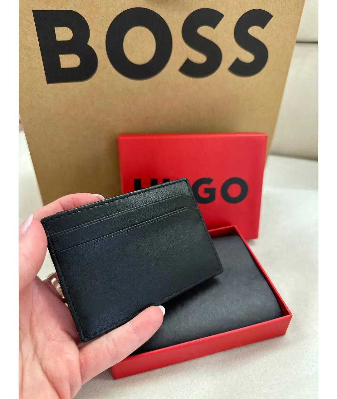 HUGO BOSS Черный кардхолдер, фото 4