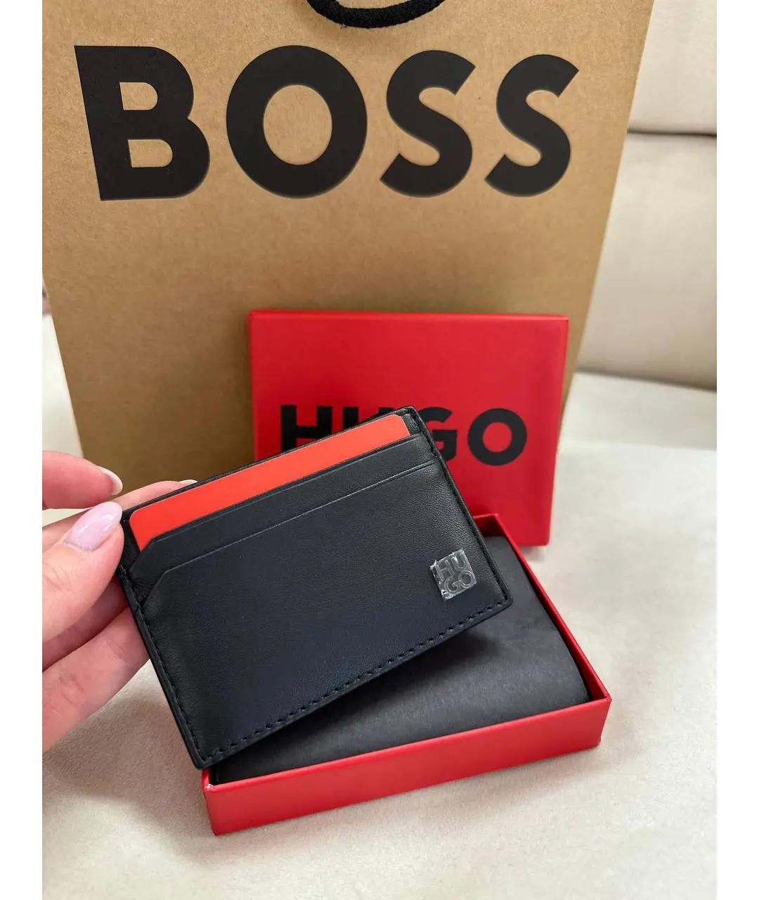 HUGO BOSS Черный кардхолдер, фото 2