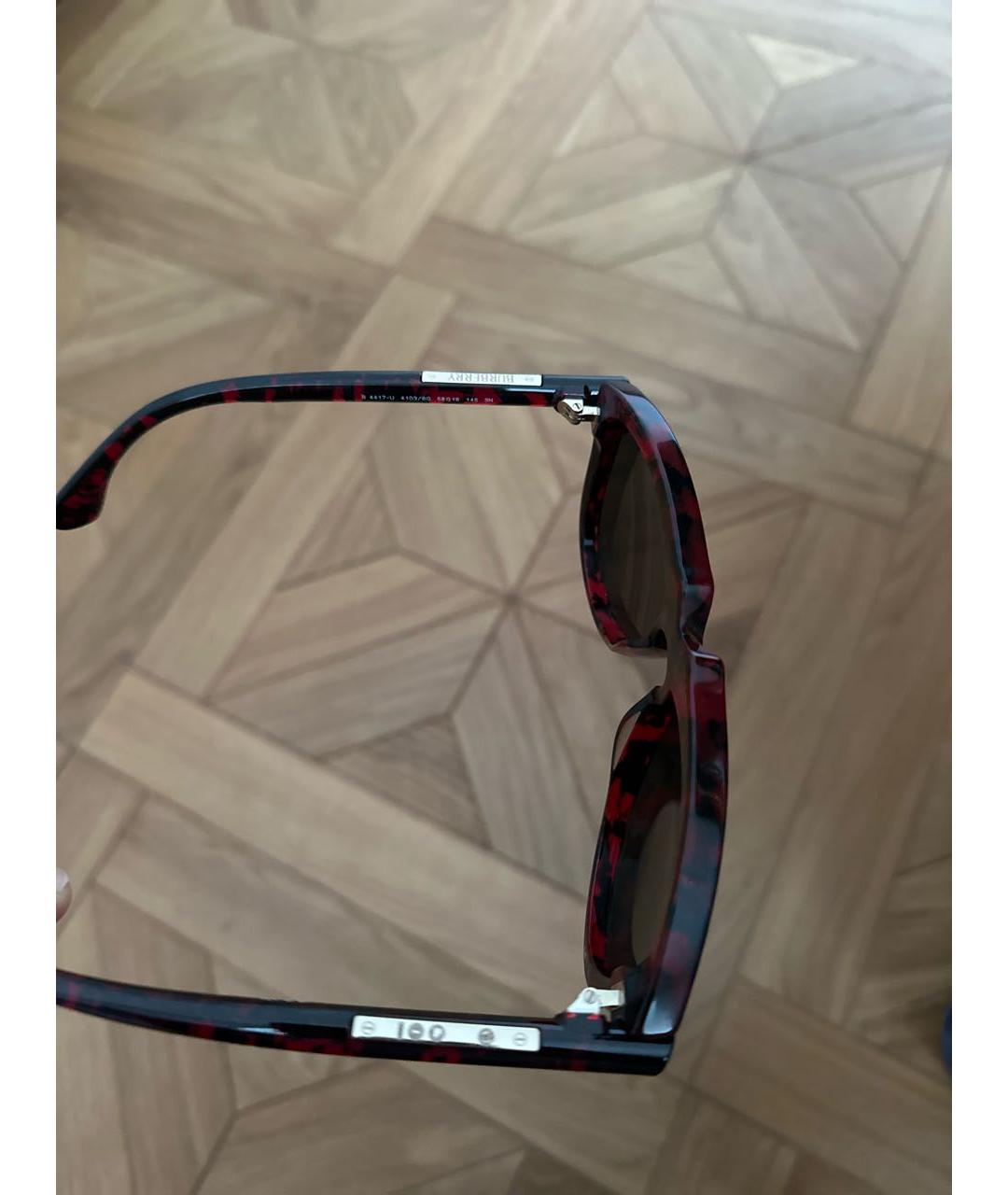 BURBERRY Пластиковые солнцезащитные очки, фото 5
