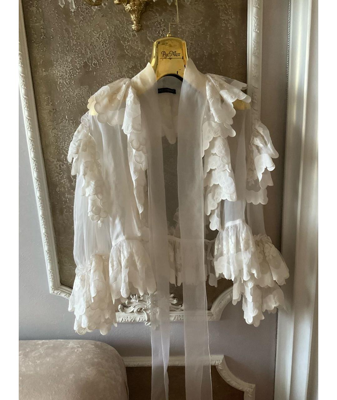 DOLCE&GABBANA Белая блузы, фото 8