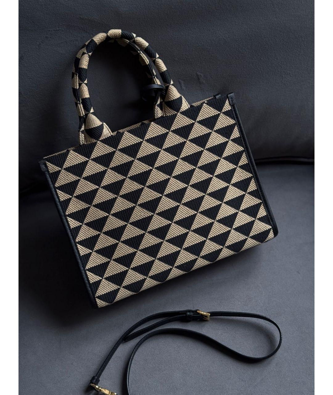 PRADA Черная сумка тоут, фото 3