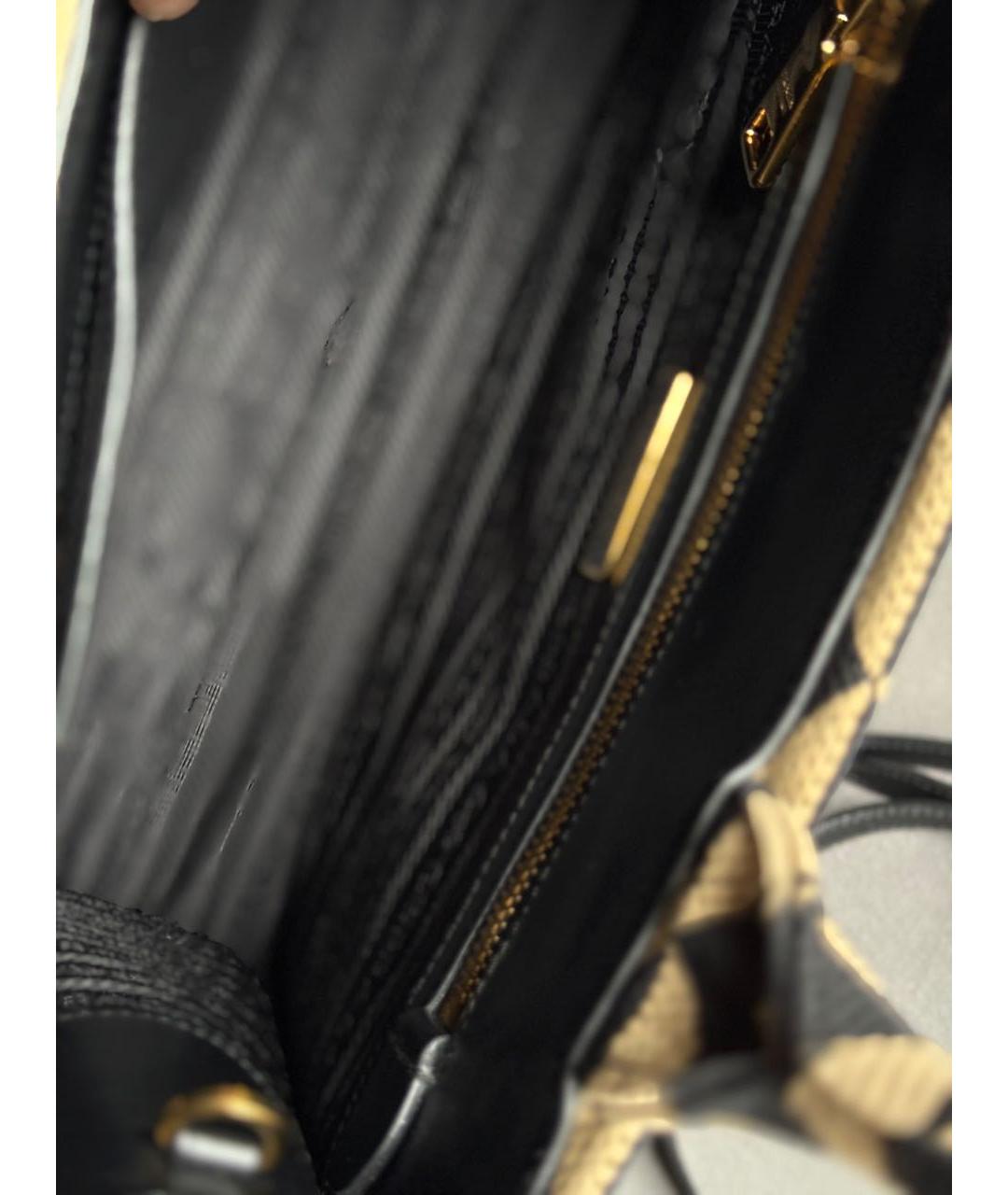 PRADA Черная сумка тоут, фото 7