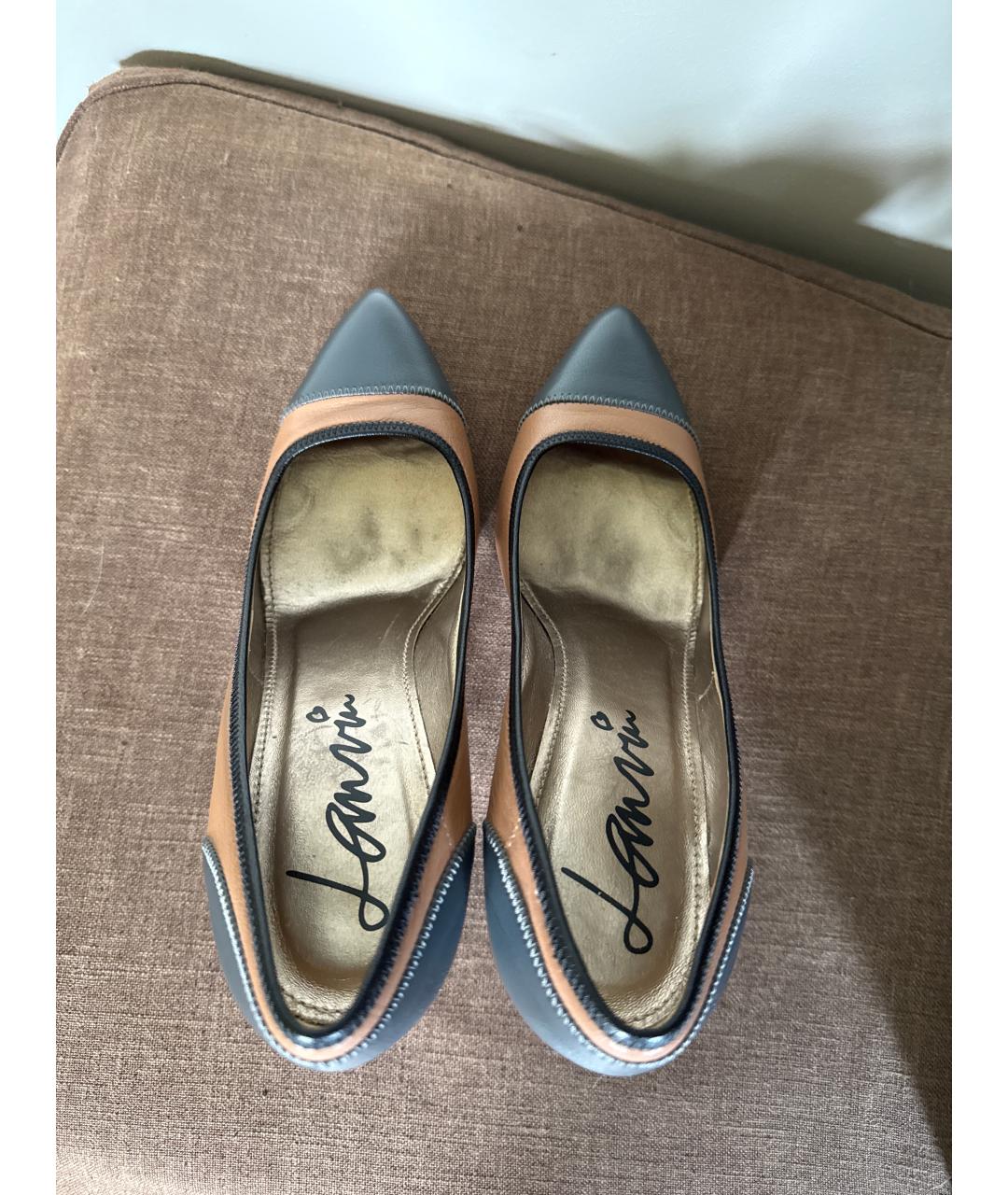 LANVIN Кожаные туфли, фото 3