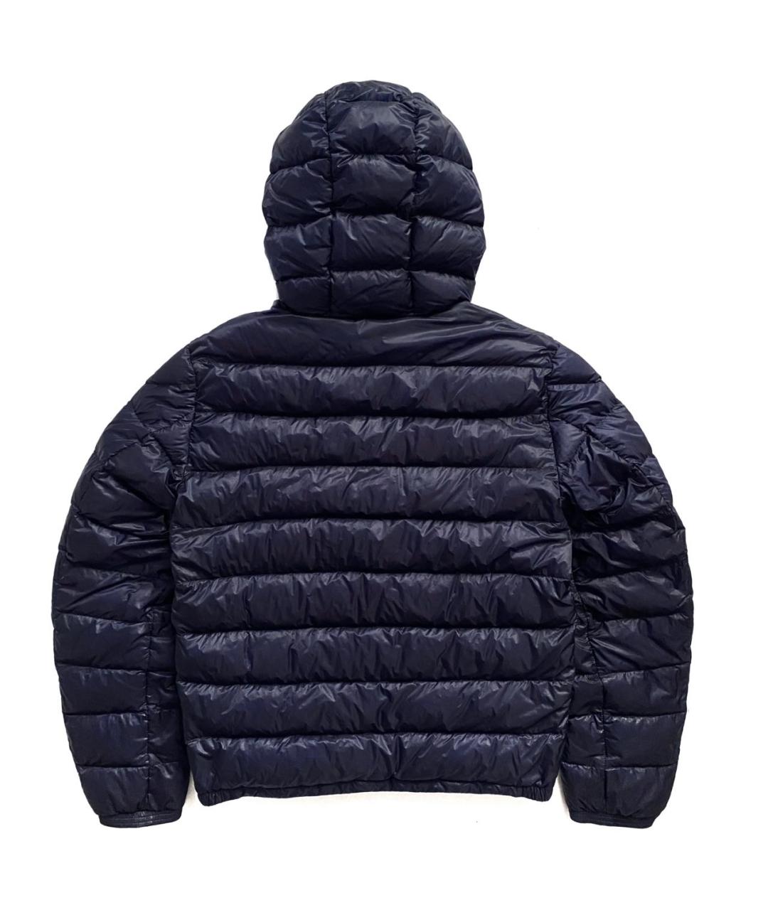 MONCLER Темно-синий пуховик, фото 2