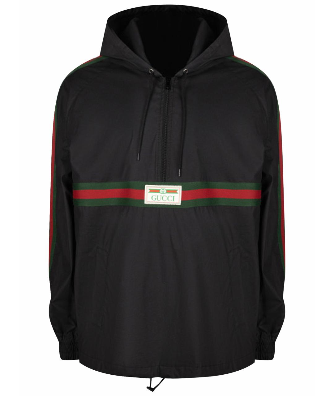 GUCCI Черная полиэстеровая куртка, фото 1