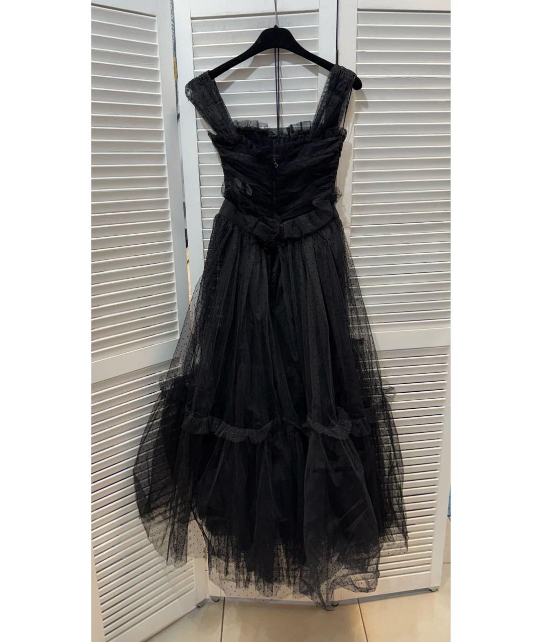 DOLCE&GABBANA Черное вечернее платье, фото 2