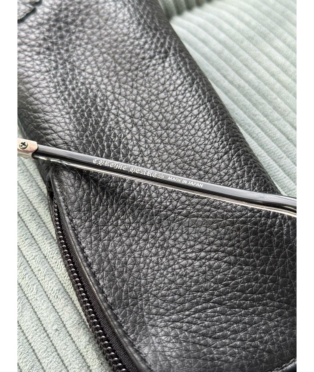 CHROME HEARTS Черные металлические солнцезащитные очки, фото 5