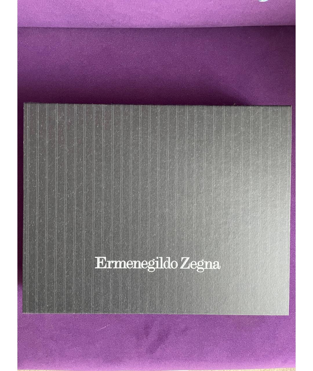 ERMENEGILDO ZEGNA XXX Коричневый хлопко-эластановый джемпер / свитер, фото 7