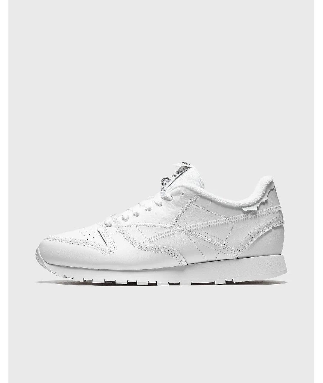 REEBOK Белые кожаные кроссовки, фото 2