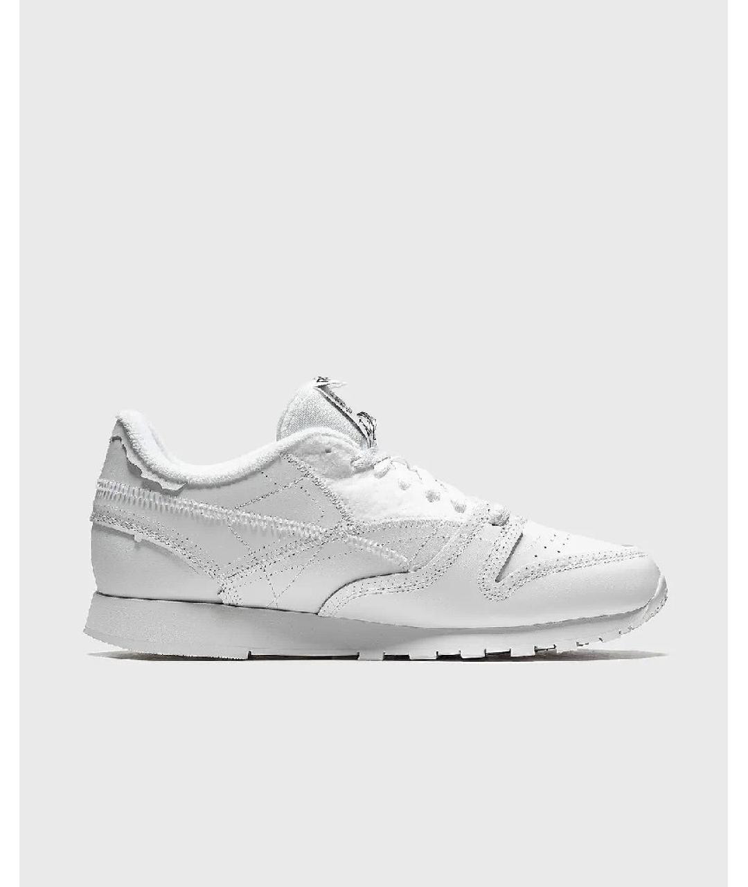 REEBOK Белые кожаные кроссовки, фото 8