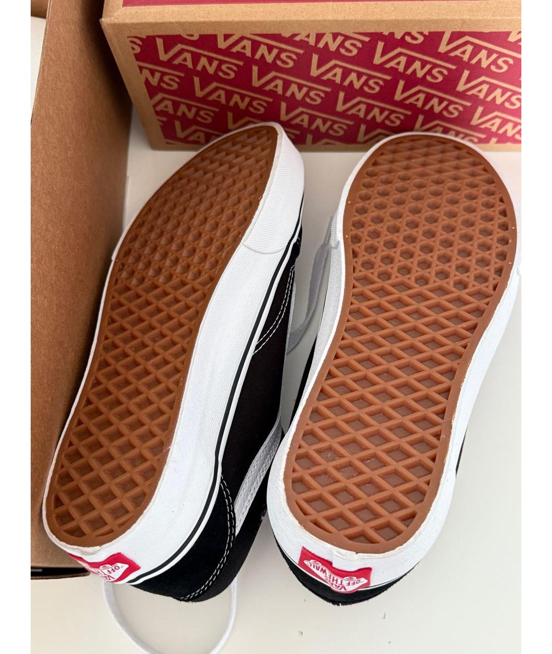 VANS Черные текстильные кеды, фото 7