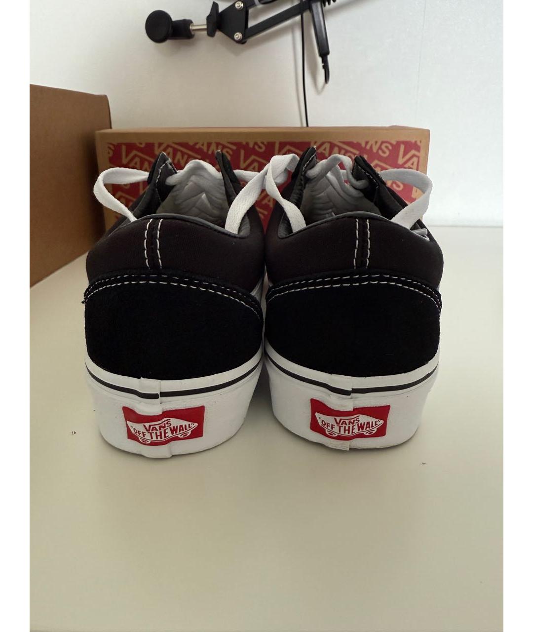 VANS Черные текстильные кеды, фото 5