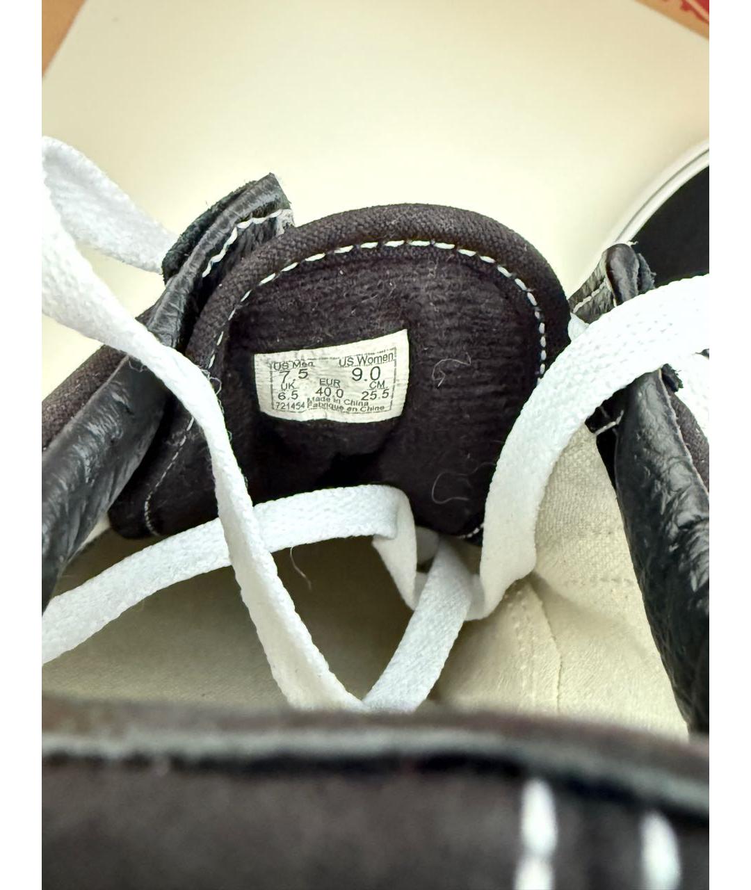 VANS Черные текстильные кеды, фото 8