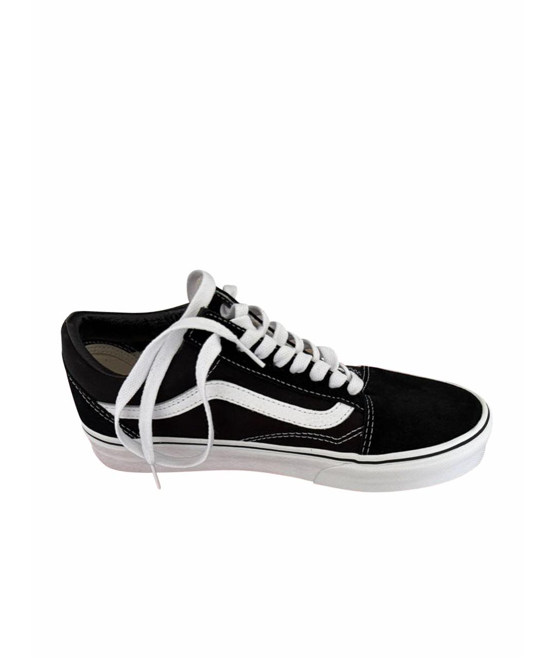 VANS Черные текстильные кеды, фото 1