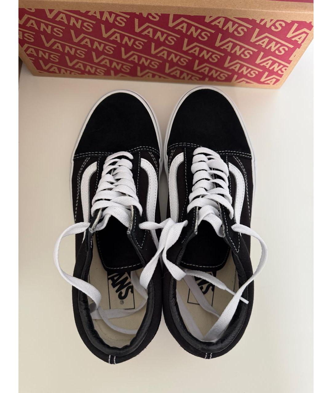 VANS Черные текстильные кеды, фото 4